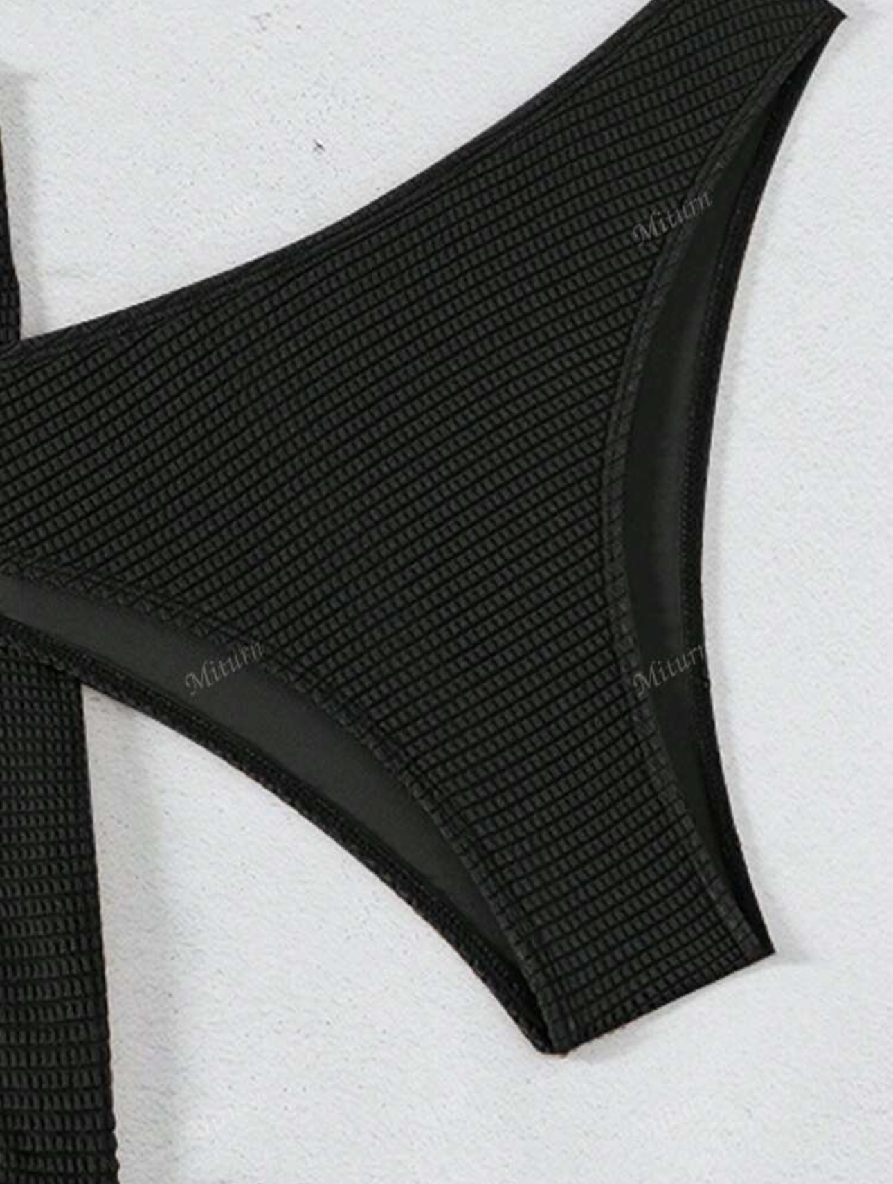 Set costum de baie doua piese cu fusta - imagine 3