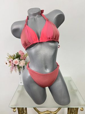 Costum de baie doua piese sutien  cu burete  cam M