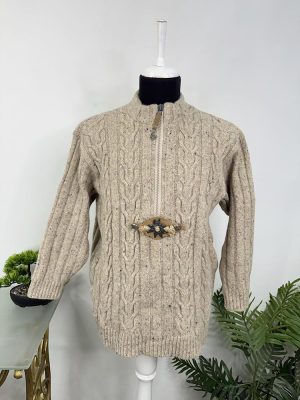 Hanorac tricot amestec lana si alpaca Drig.Galzburger 42