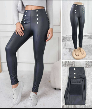 Colanti piele eco cunasturi aurii croiala mica diferite culori