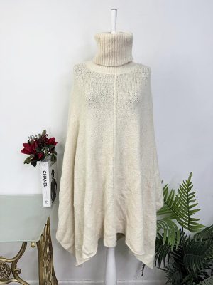 Poncho tricot Zara M