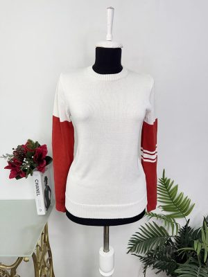 Pulover tricotat amestec bumbac J.Lindenberg XS