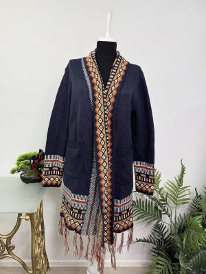 Cardigan lung tricot  XL