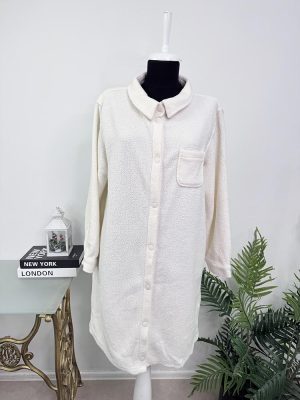 Hanorac blanita lunga Next 170/M