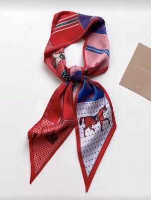 Esarfa cu imprimeu lux