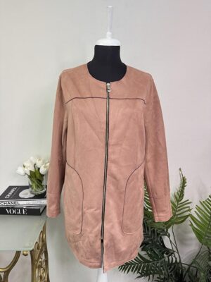 Hanorac imitatie piele intoarsa C&A 42