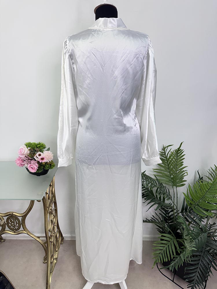 Halat de baie satinat 50 - imagine 2