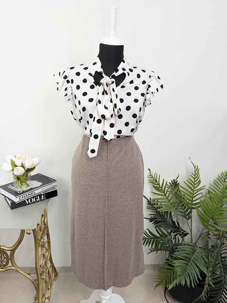 Fusta tricotata Zara M