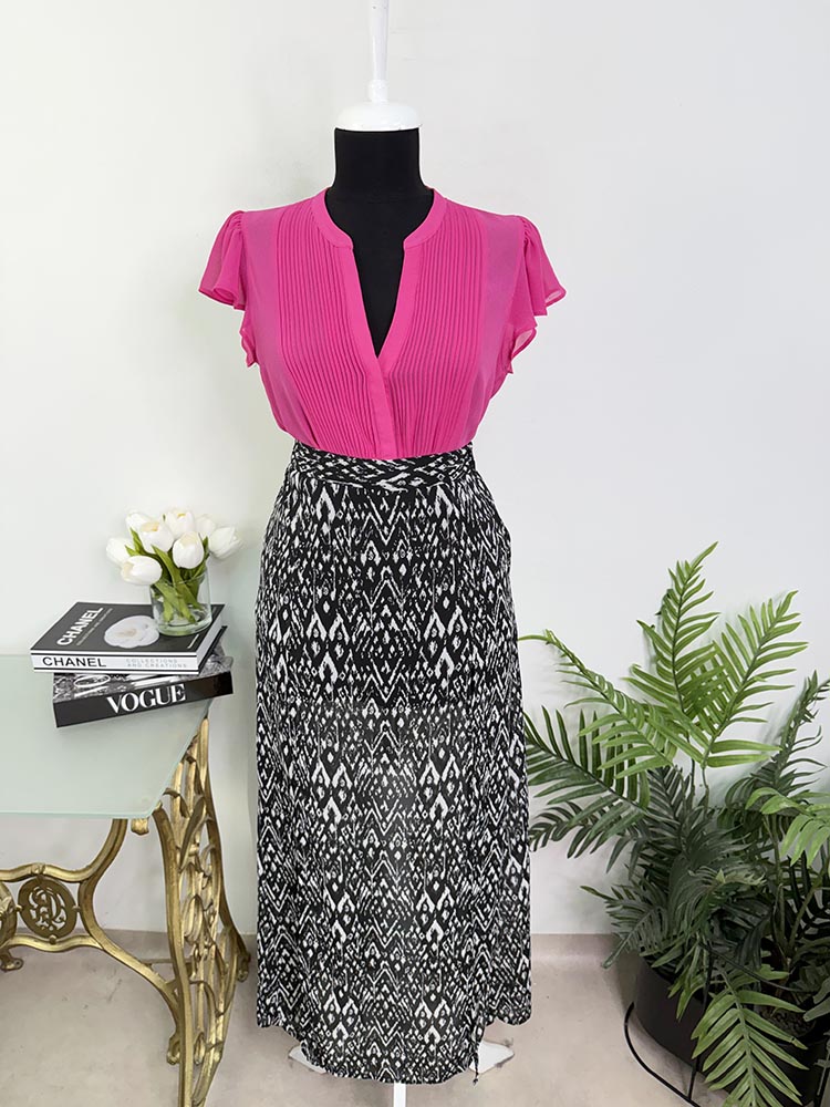 Fusta cu crapaturi laterale H&M 34