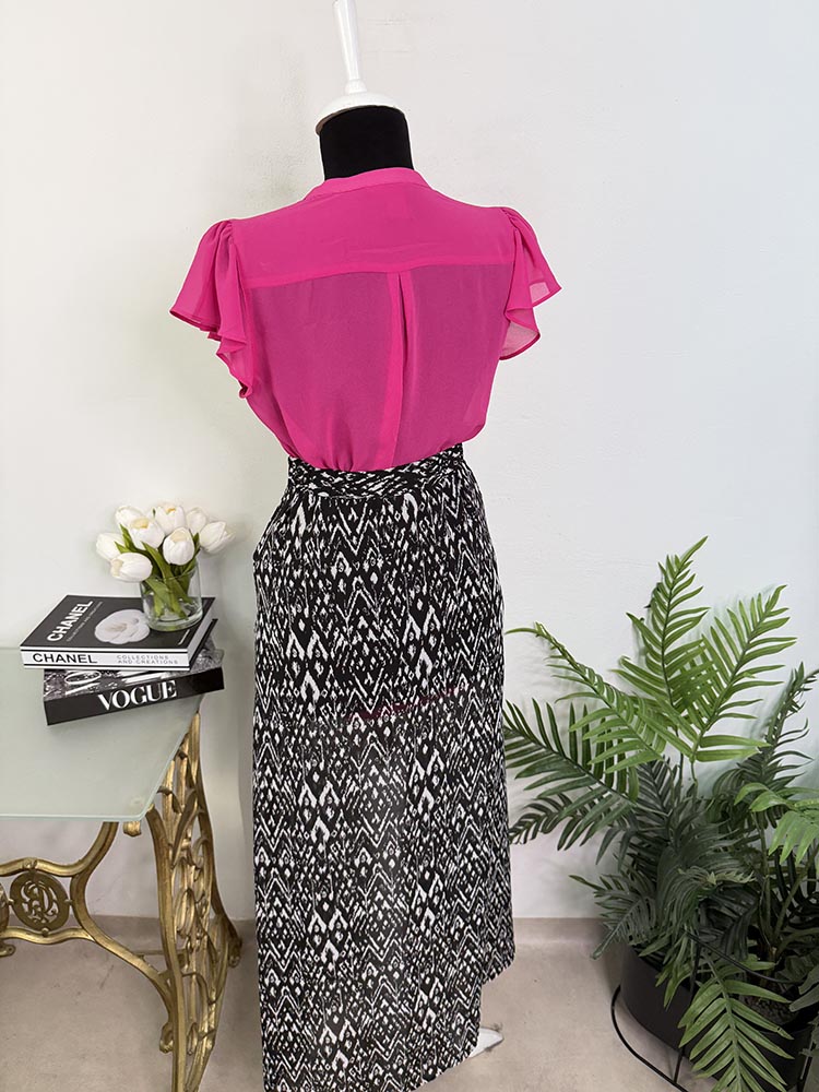 Fusta cu crapaturi laterale H&M 34 - imagine 2