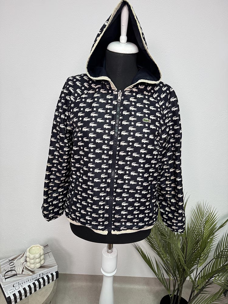 Geaca doua fete Lacoste 40 - imagine 2