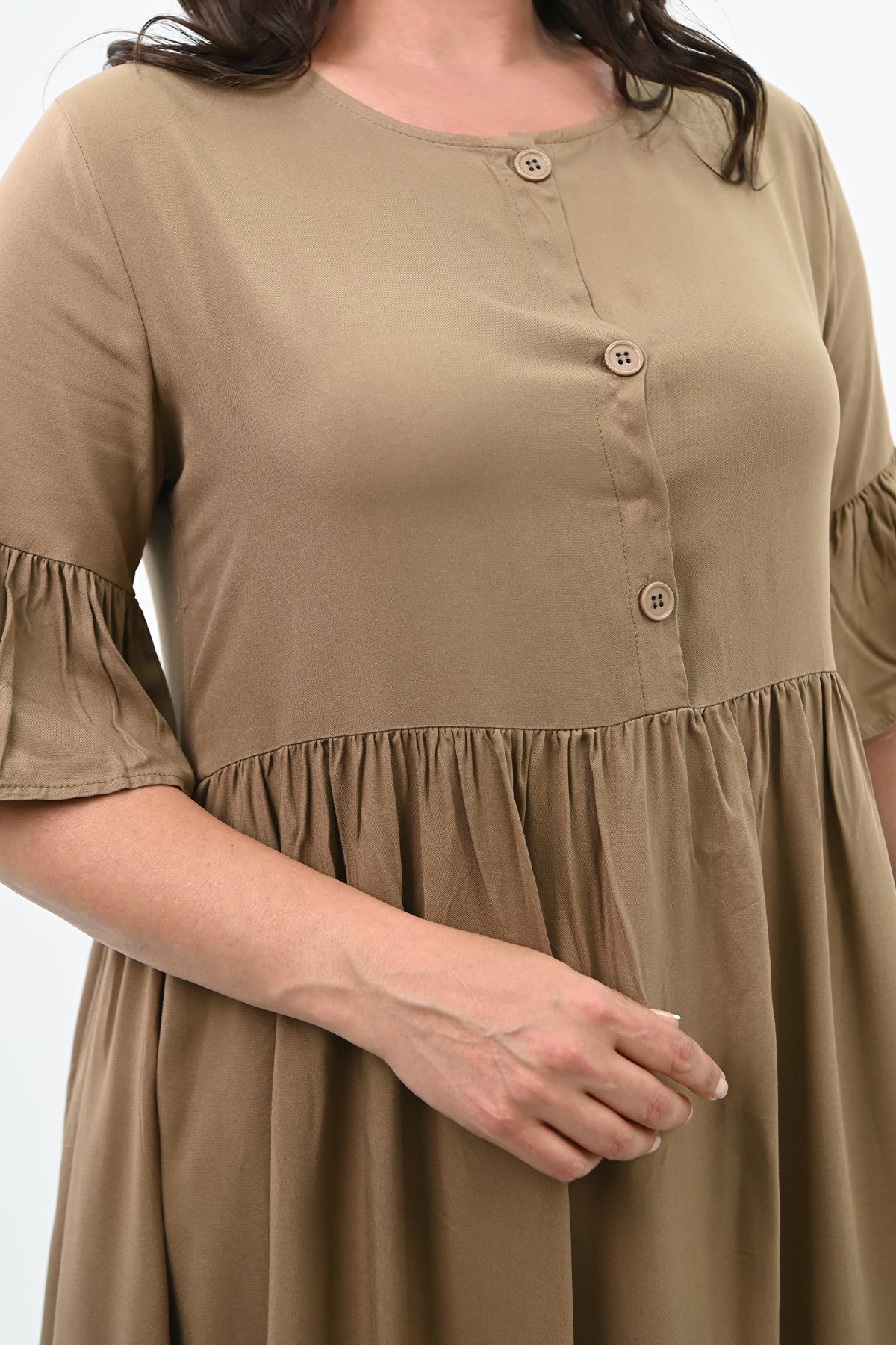 Rochie casual vaporoasa - imagine 2