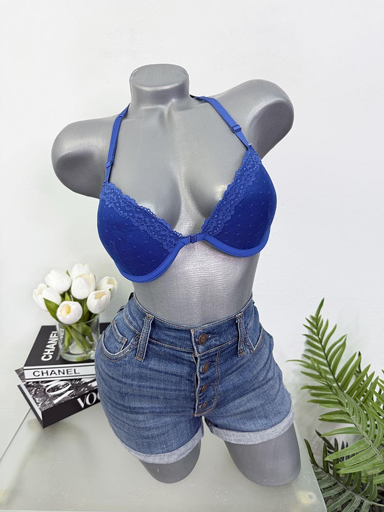 Sutien dantelat cu burete Flame 75B