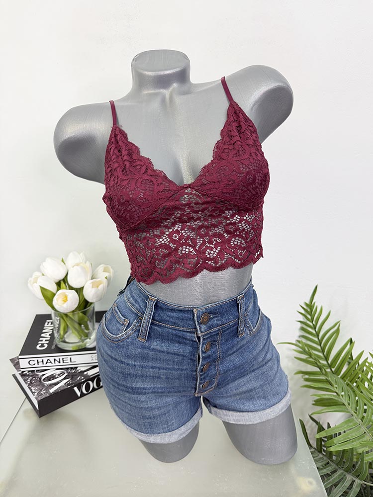 Bustiera dantela fara burete S