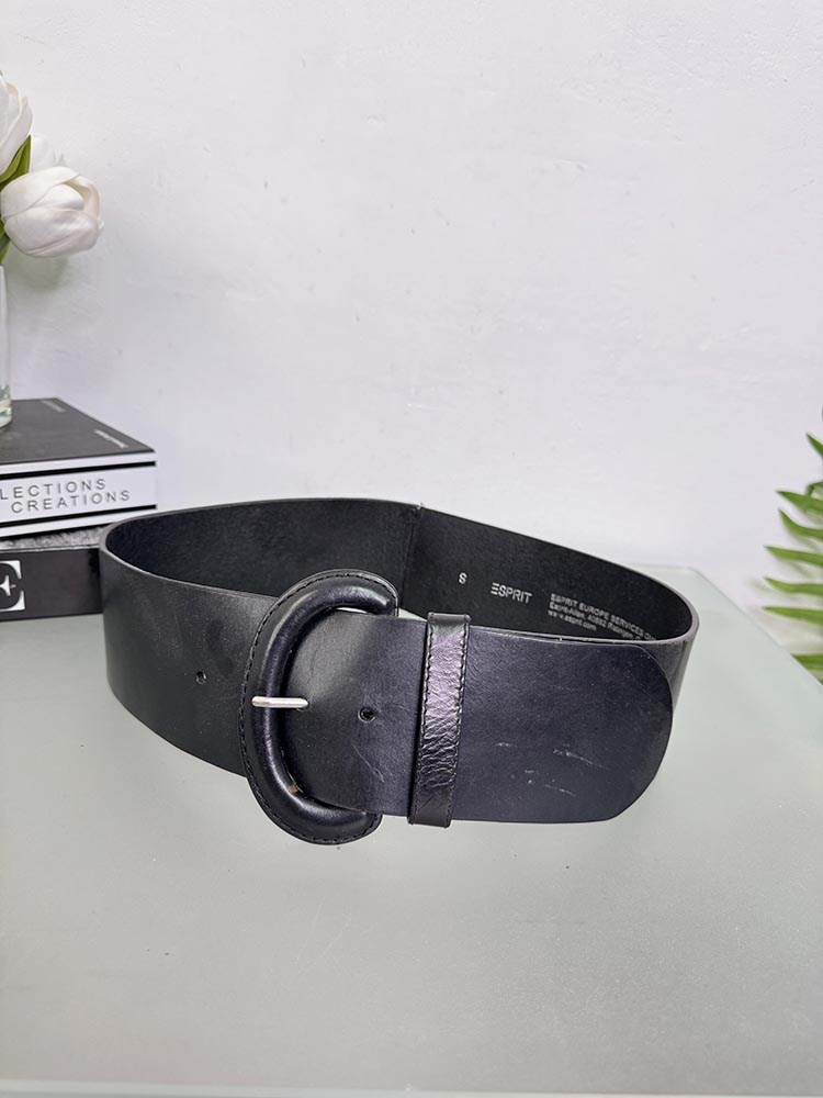 Curea lata piele Esprit S