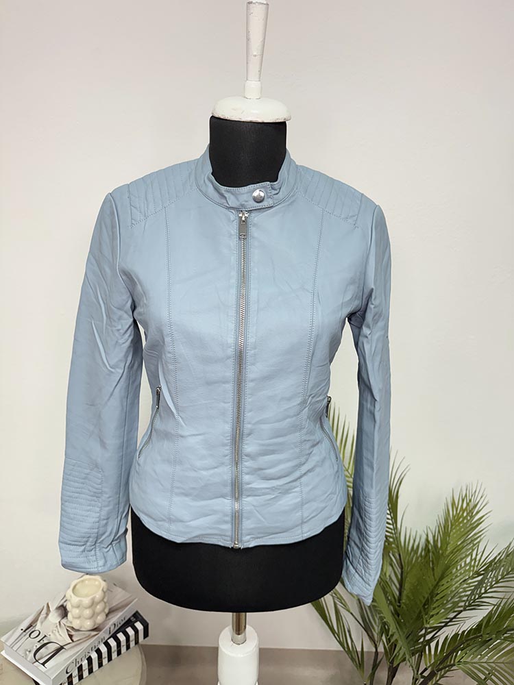 Geaca primavara imitatie piele Villa 34