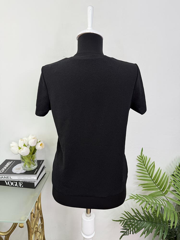 Tricou cu model gumat Zara S - imagine 2