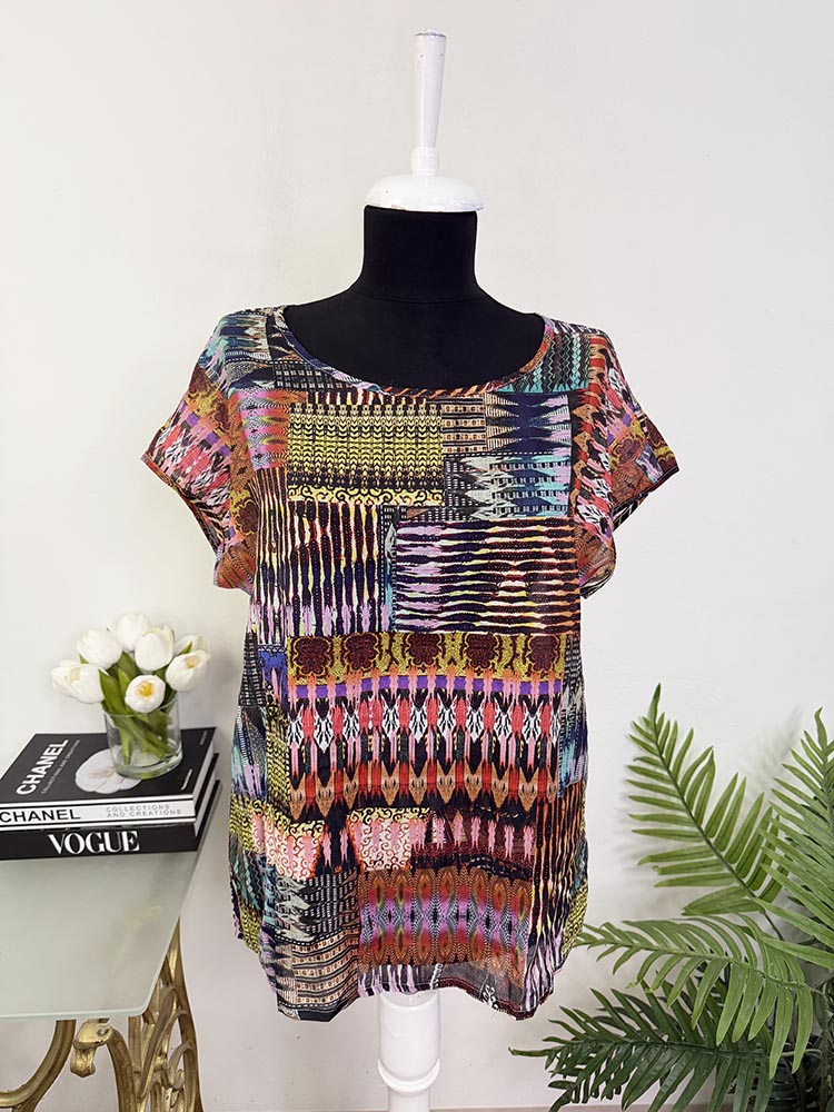 Bluza cu maneca scurta PeterHahn cam M