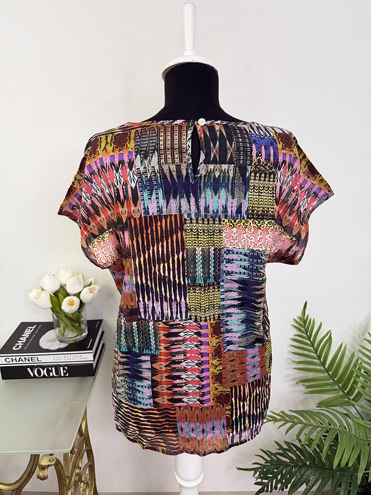 Bluza cu maneca scurta PeterHahn cam M - imagine 2