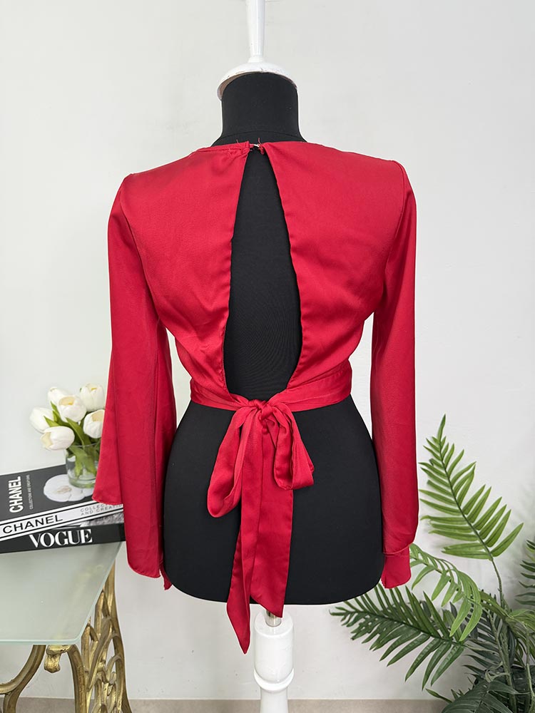 Bluza satinata Van Der Rock t1 - imagine 2