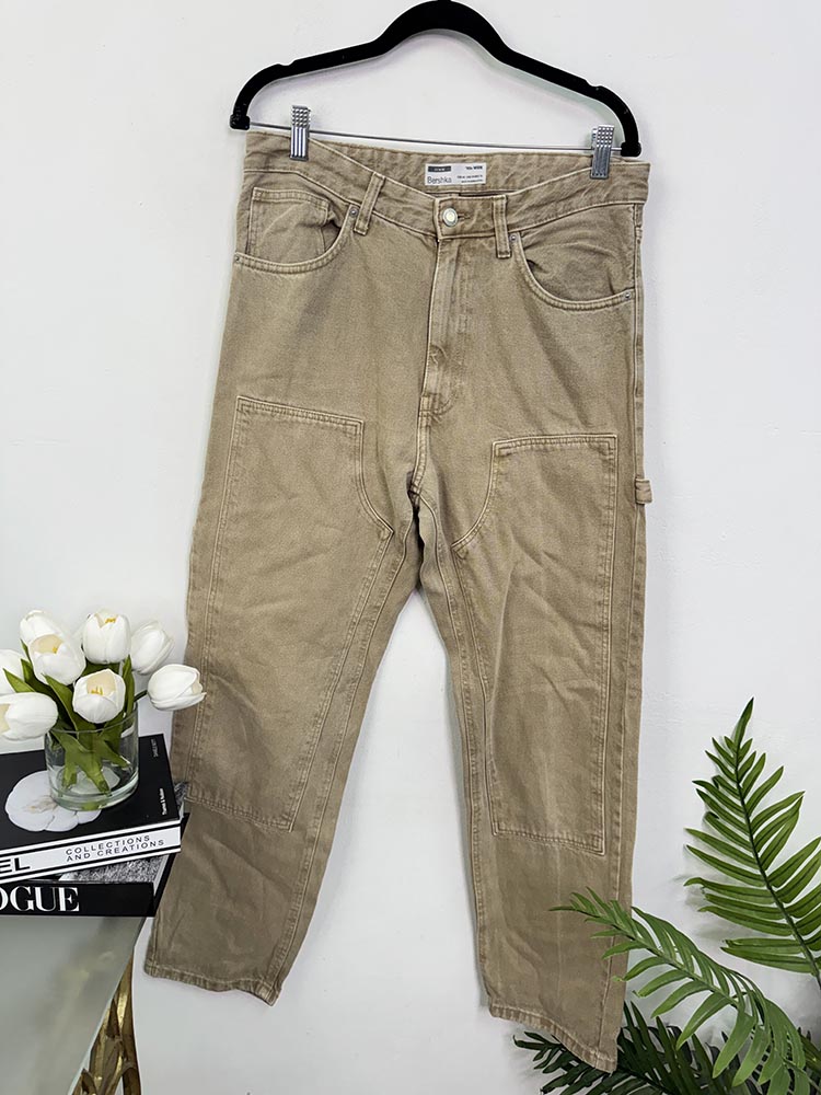 Blugi 90s' wide Bershka 40