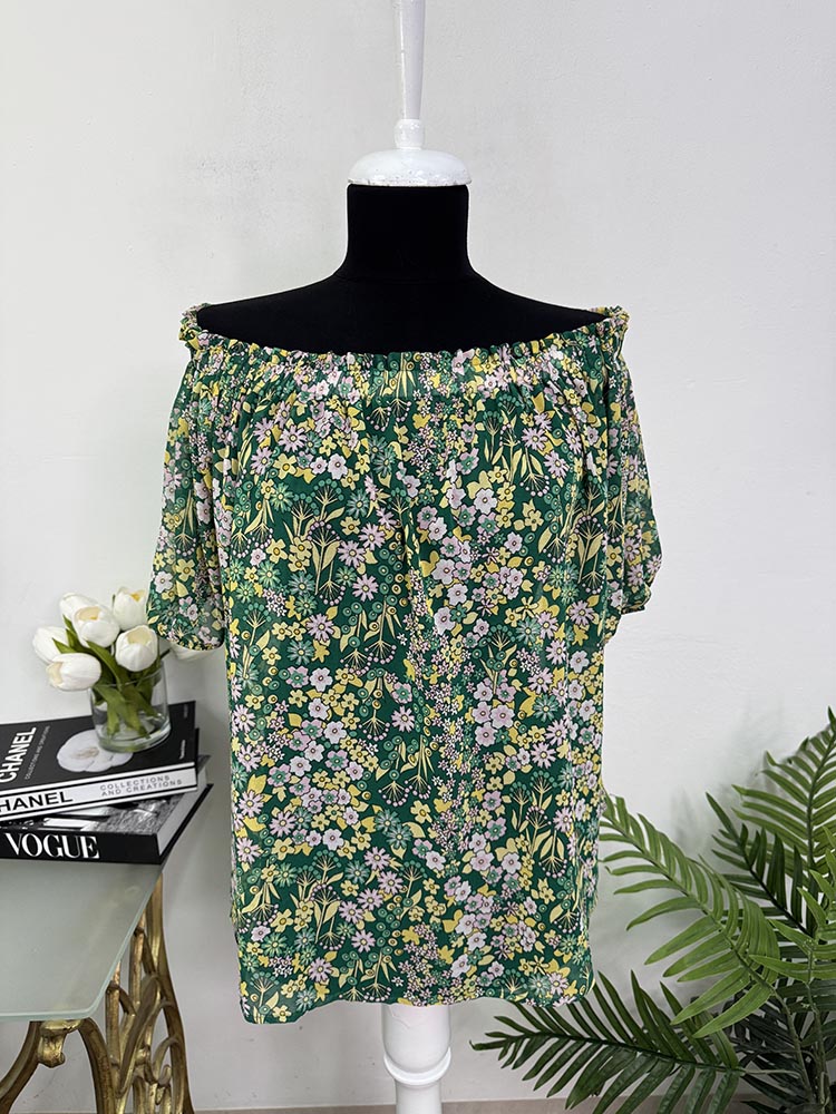 Bluza cu umerii goi Laura Torelli M