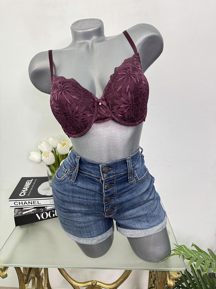 Sutien danteelat cu burete cam S