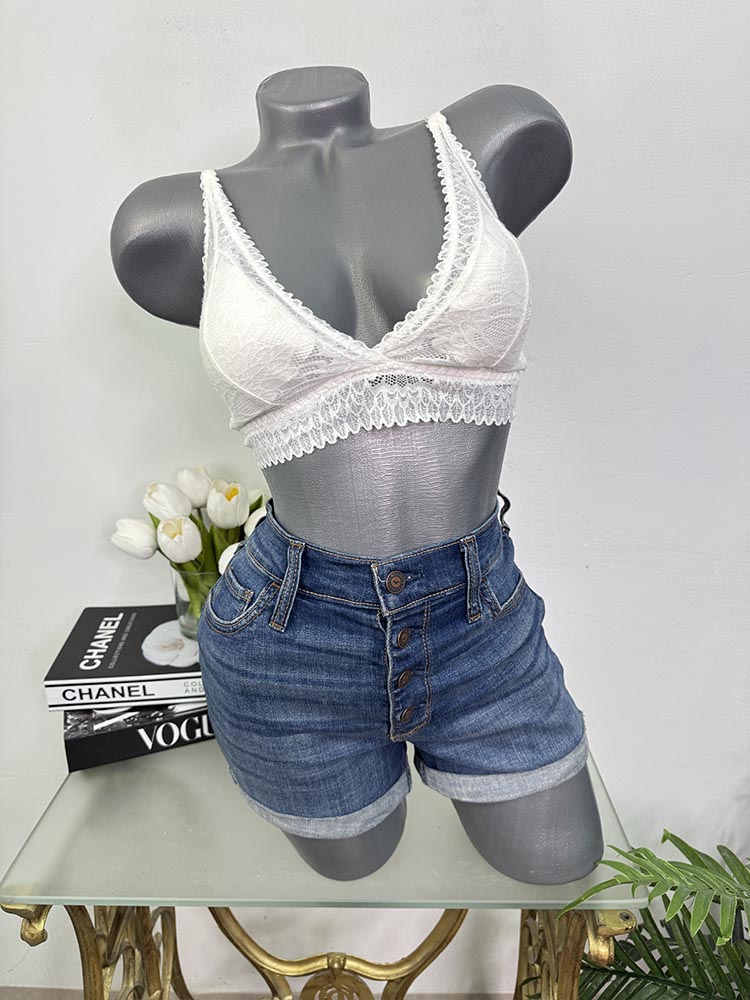 Sutien cu burete dantelat S