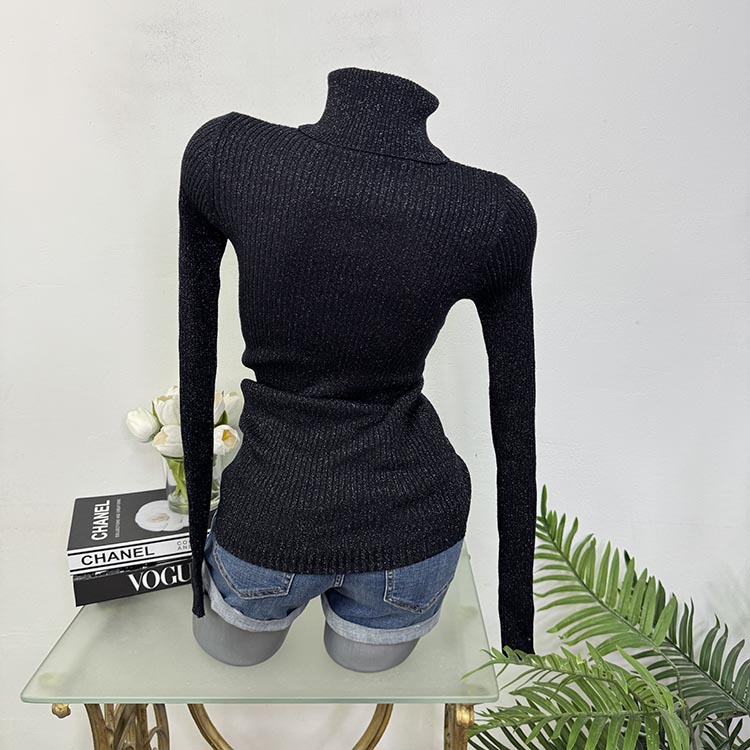 Bluza stralucitoare Hema S - imagine 2