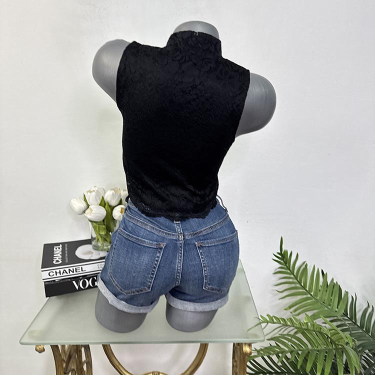 Maieu dantelat cropp FB Sister S - imagine 2