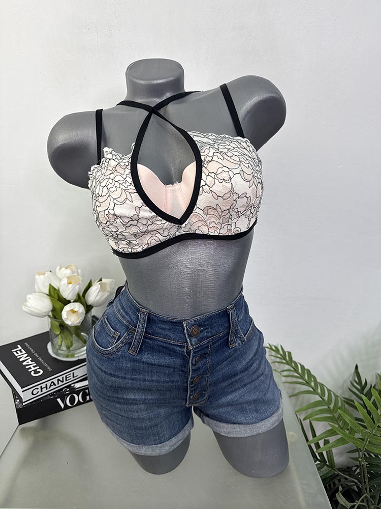 Sutien dantelat cu burete Hunkemoller 95B