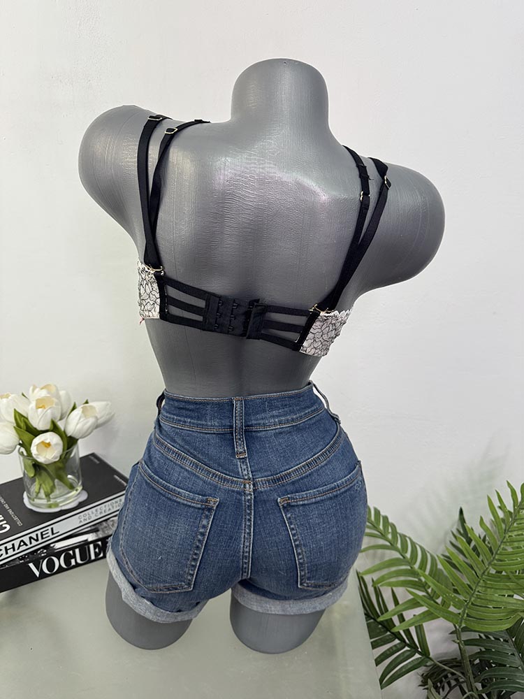 Sutien dantelat cu burete Hunkemoller 95B - imagine 2