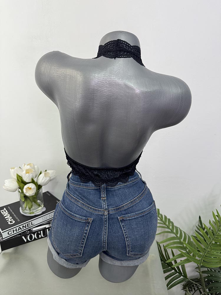 Bustiera dantelata fara burete cam s - imagine 2