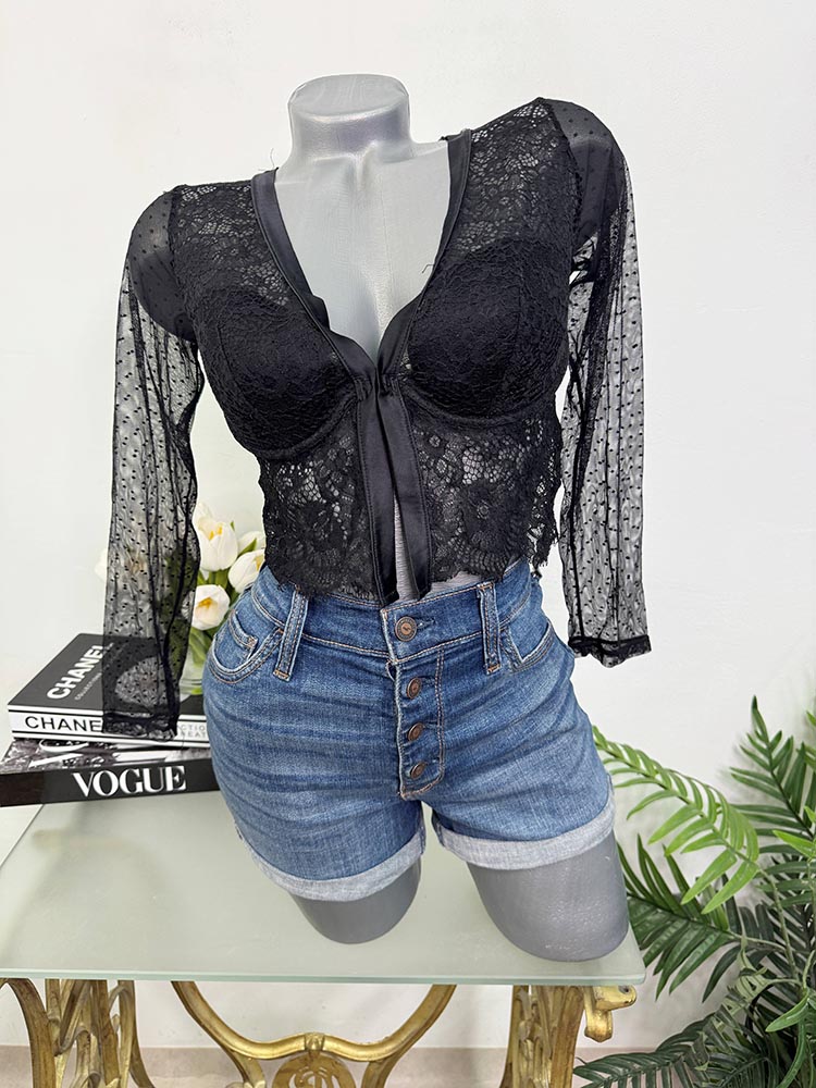 Bluza cu sutien cu burete cam s