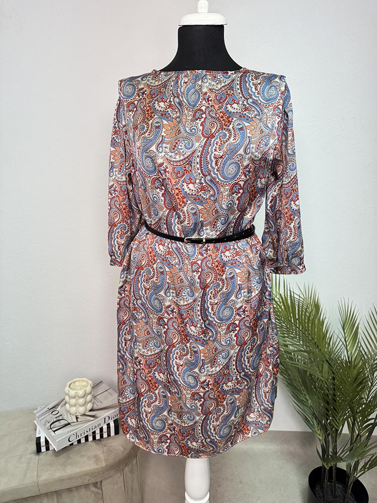 Rochie cu curea inclus S