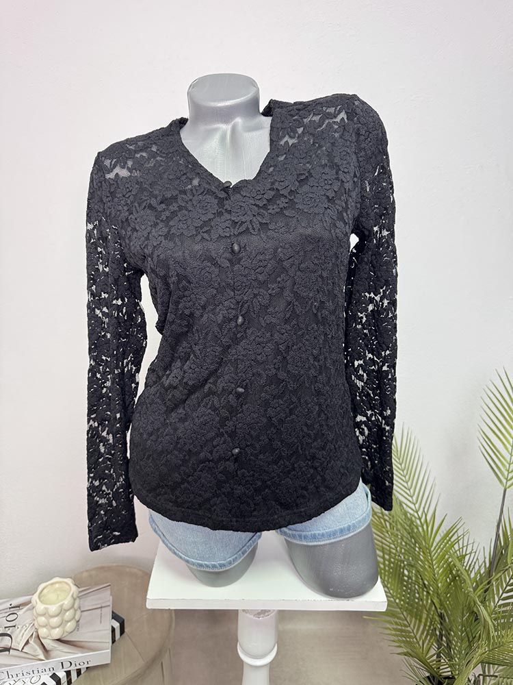 Bluza dantelat Allegra M