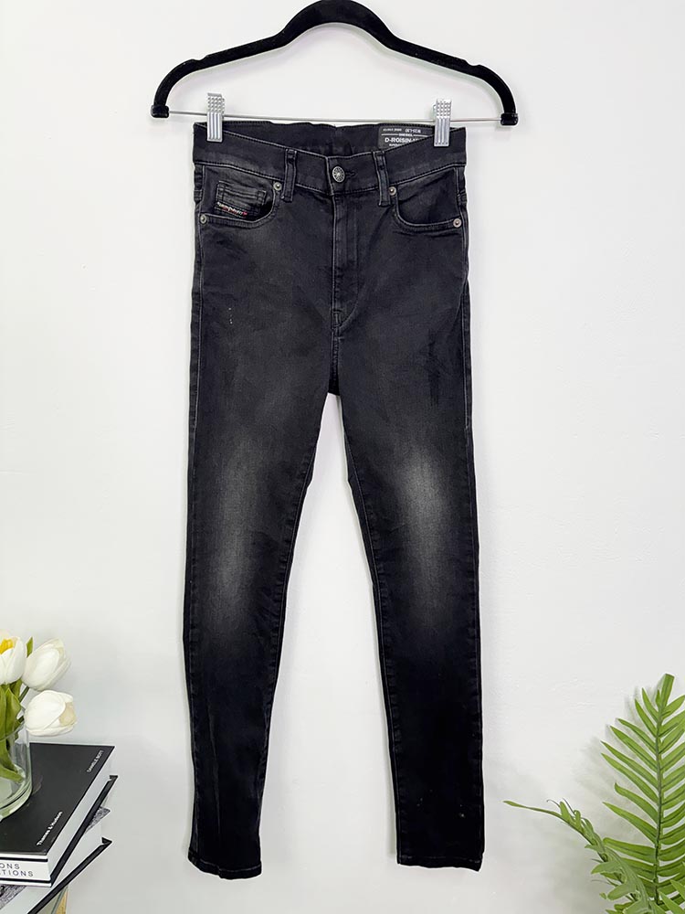 Blugi super skinny high waist Diesel 25