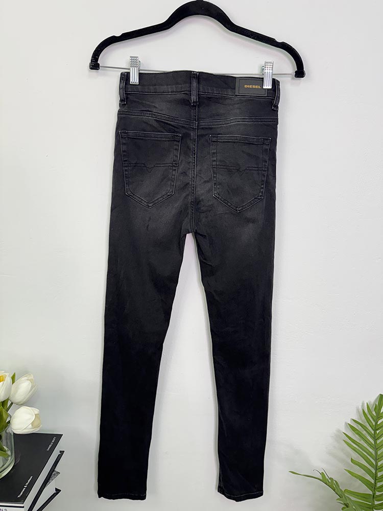 Blugi super skinny high waist Diesel 25 - imagine 2