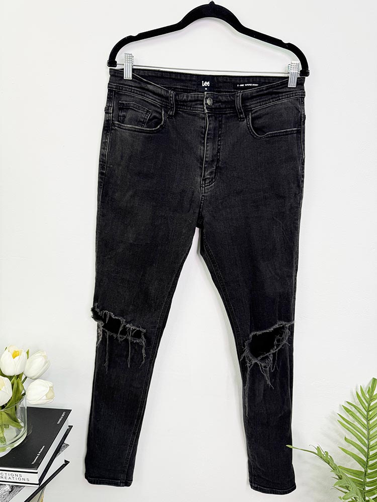 Blugi elastici tapered skinny Lee 32