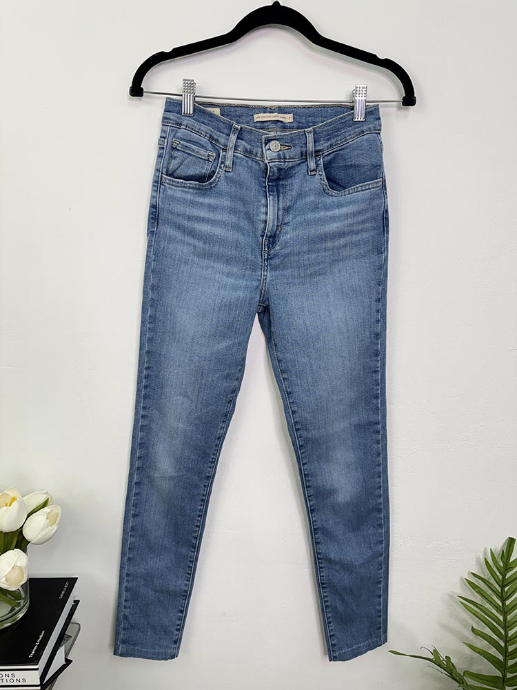 Blugi high rise super skinny Levi's 27