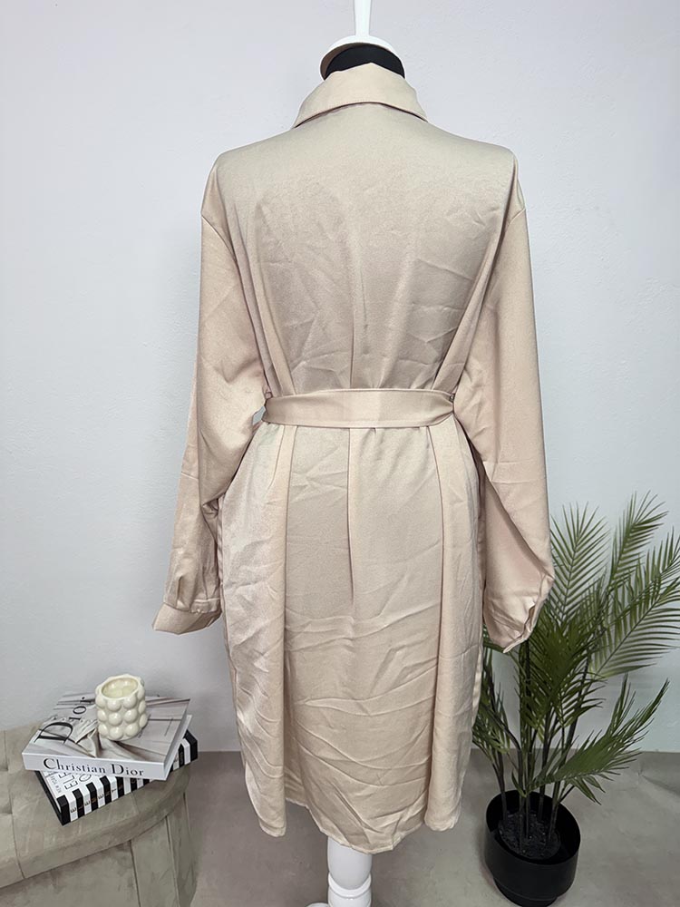 Rochie tip camasa Shein XXXL - imagine 2