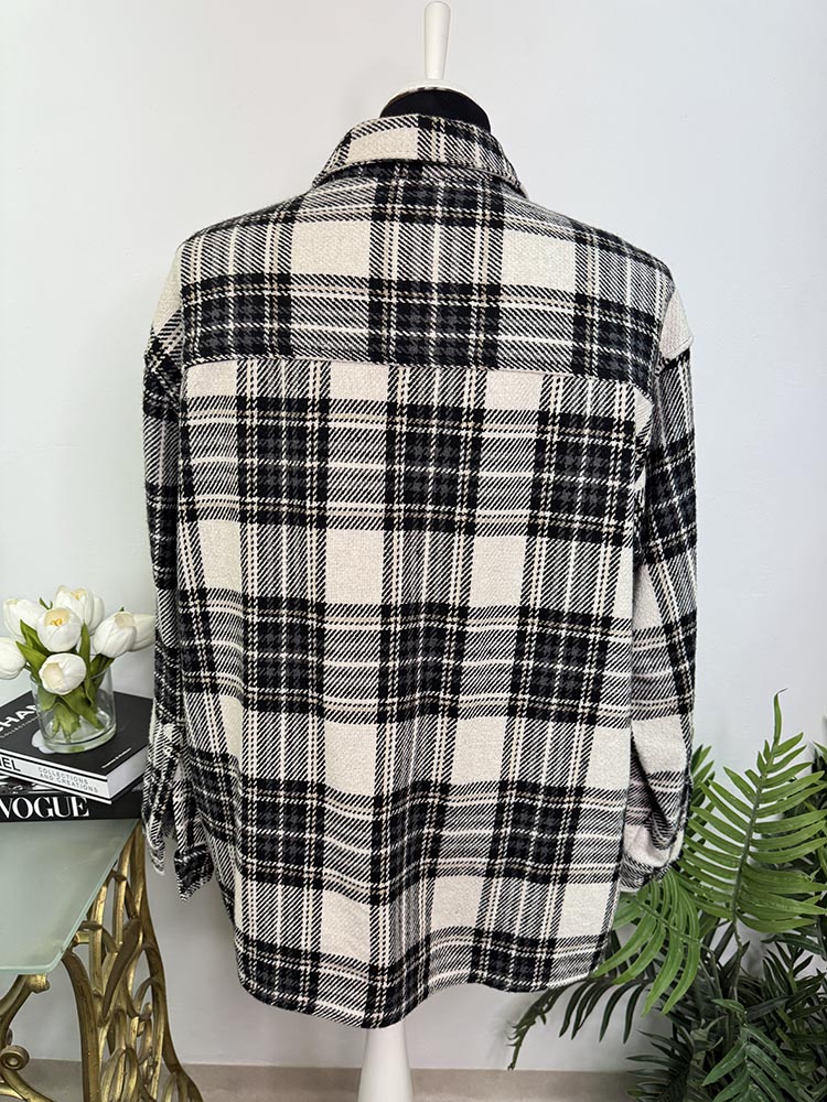 Hanorac tip camasa Reserved XL - imagine 2