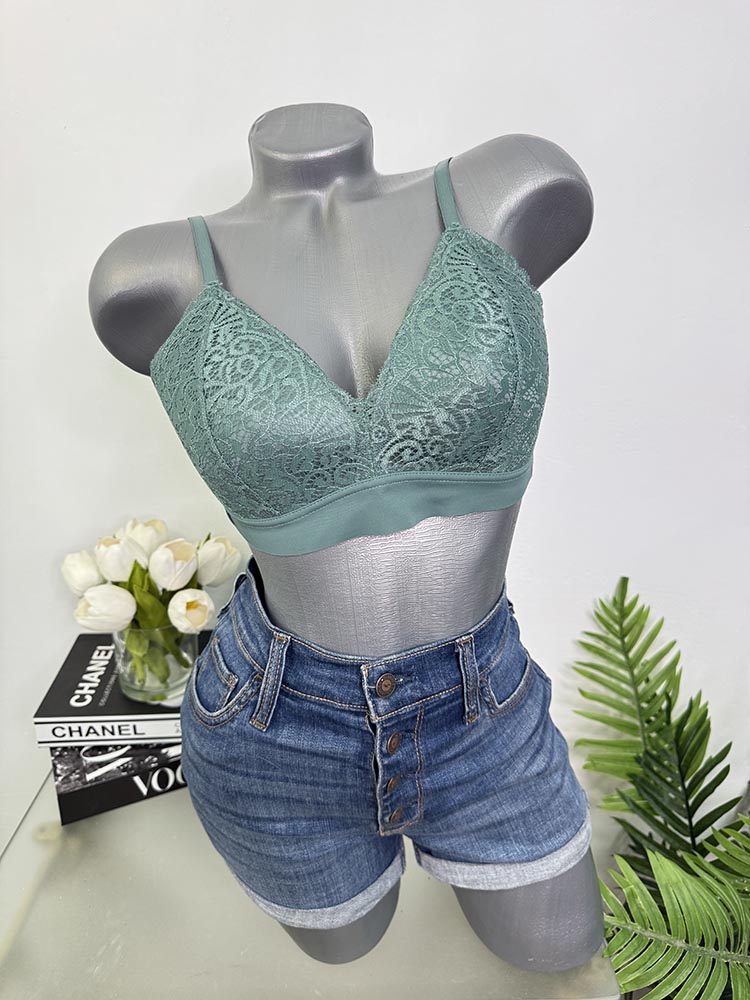 Sutien dantelat cu burete My essentials M