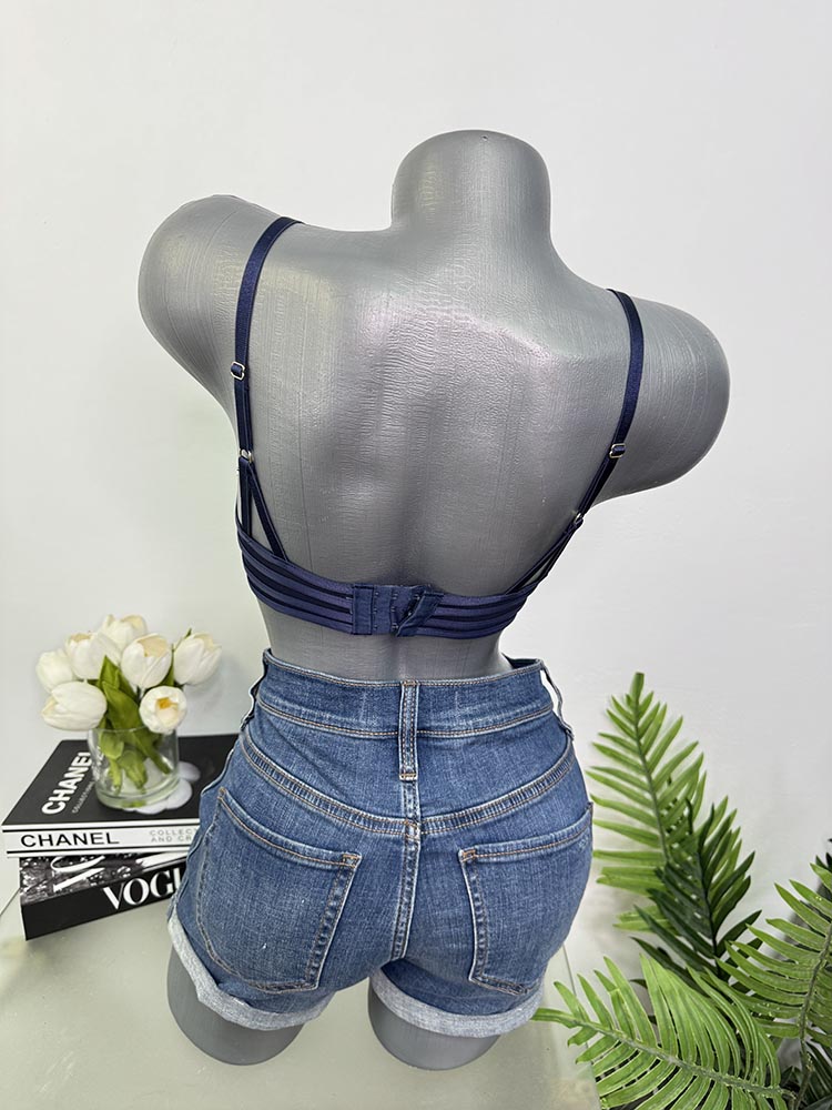Sutien dantela cu burete push up S - imagine 2