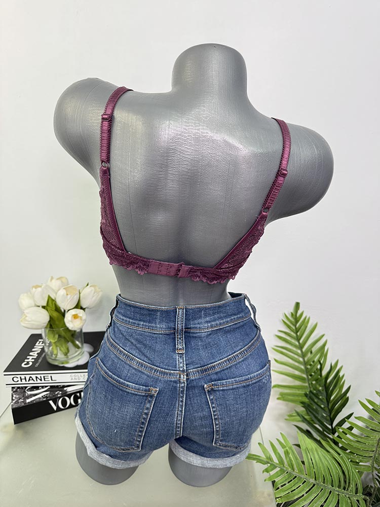 Sutien dantelat cu burete Gina Benotti 80B - imagine 2