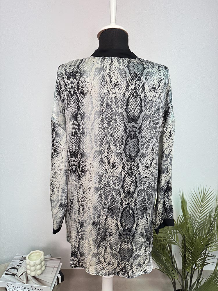 Bluza tip camasa,calitativa Zara M - imagine 2