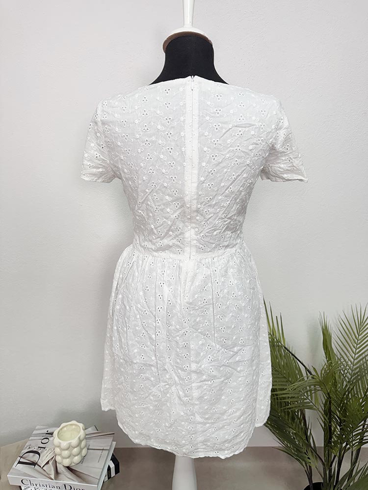 Rochie calitativa Stefanel bumbac 36 - imagine 2