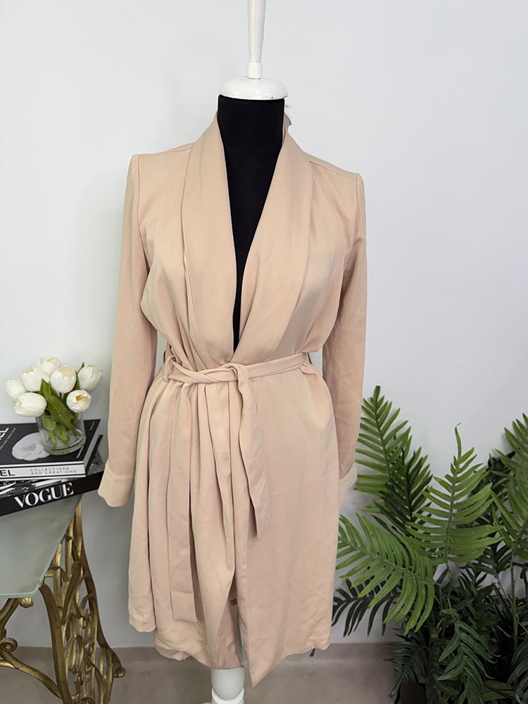 Sacou cardigan cu cordon Mango XS