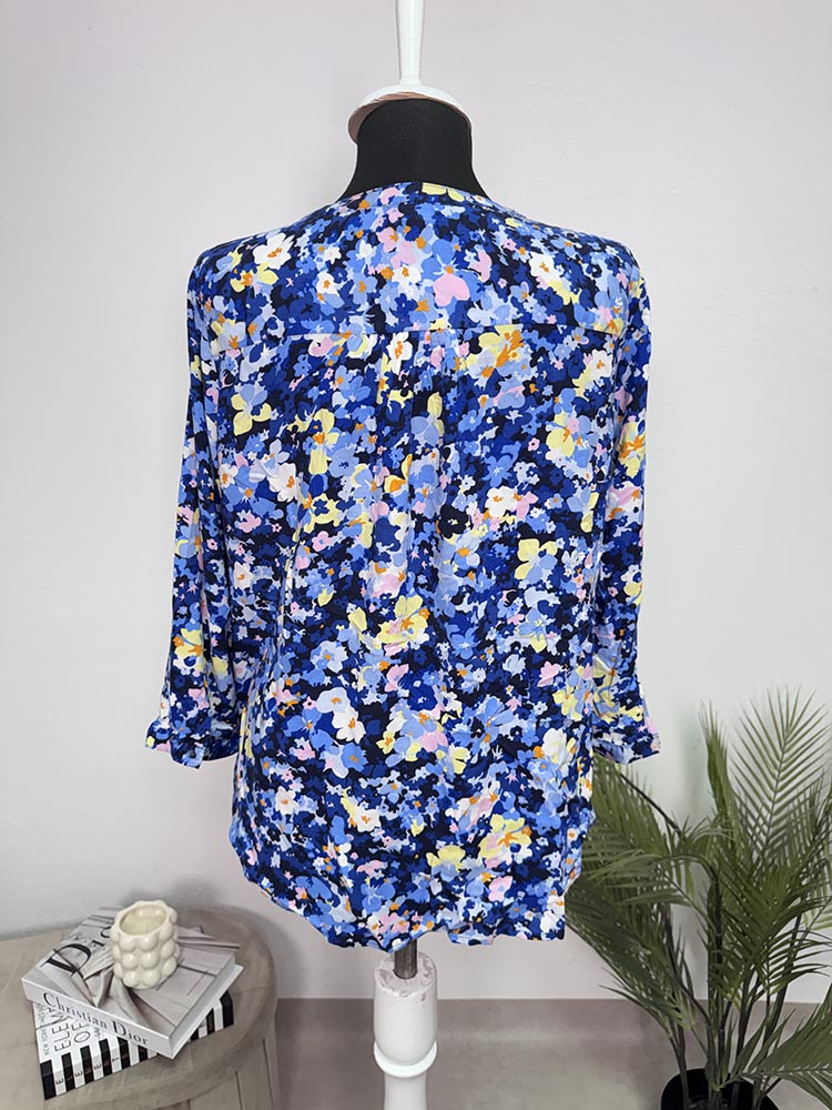 Bluza calitativa,tip camasa Street One 38 - imagine 2