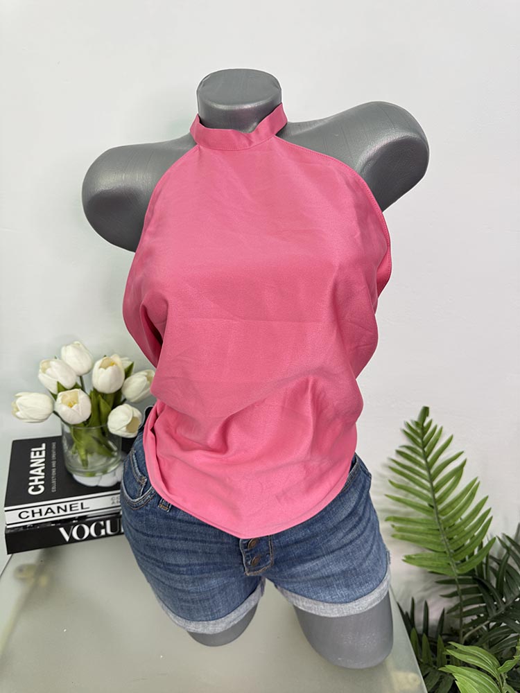 Top satinat one size